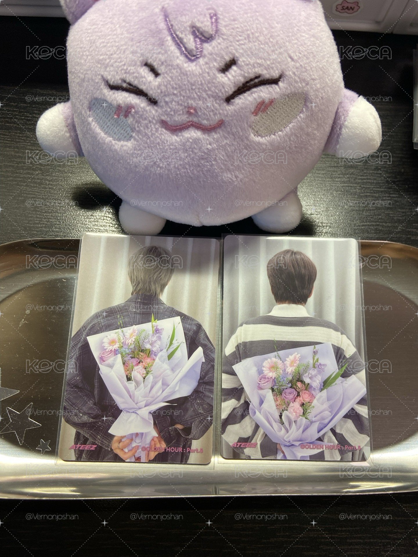 琦&鍾捧花卡💐