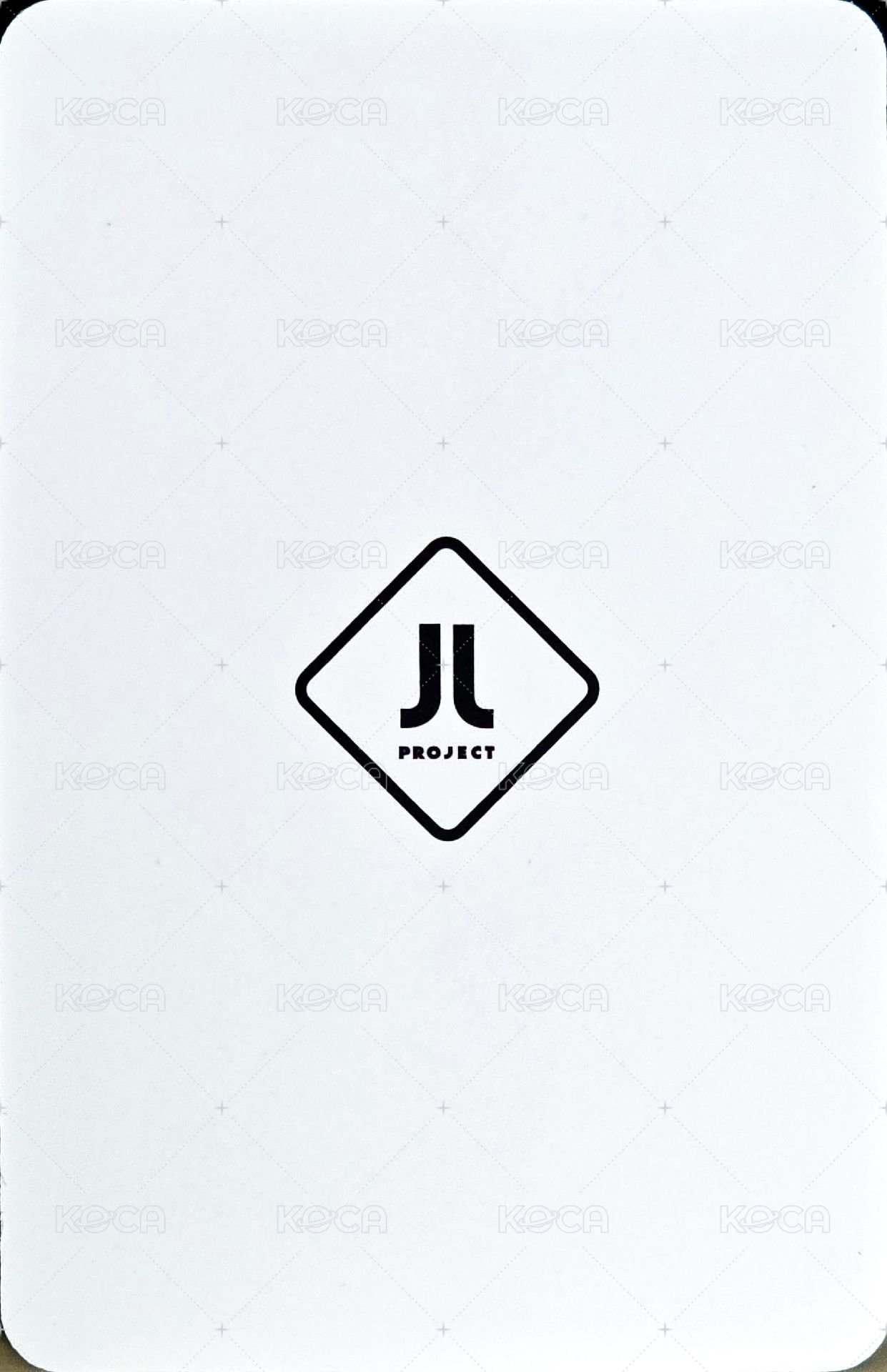 JJ Project 專輯卡  背面