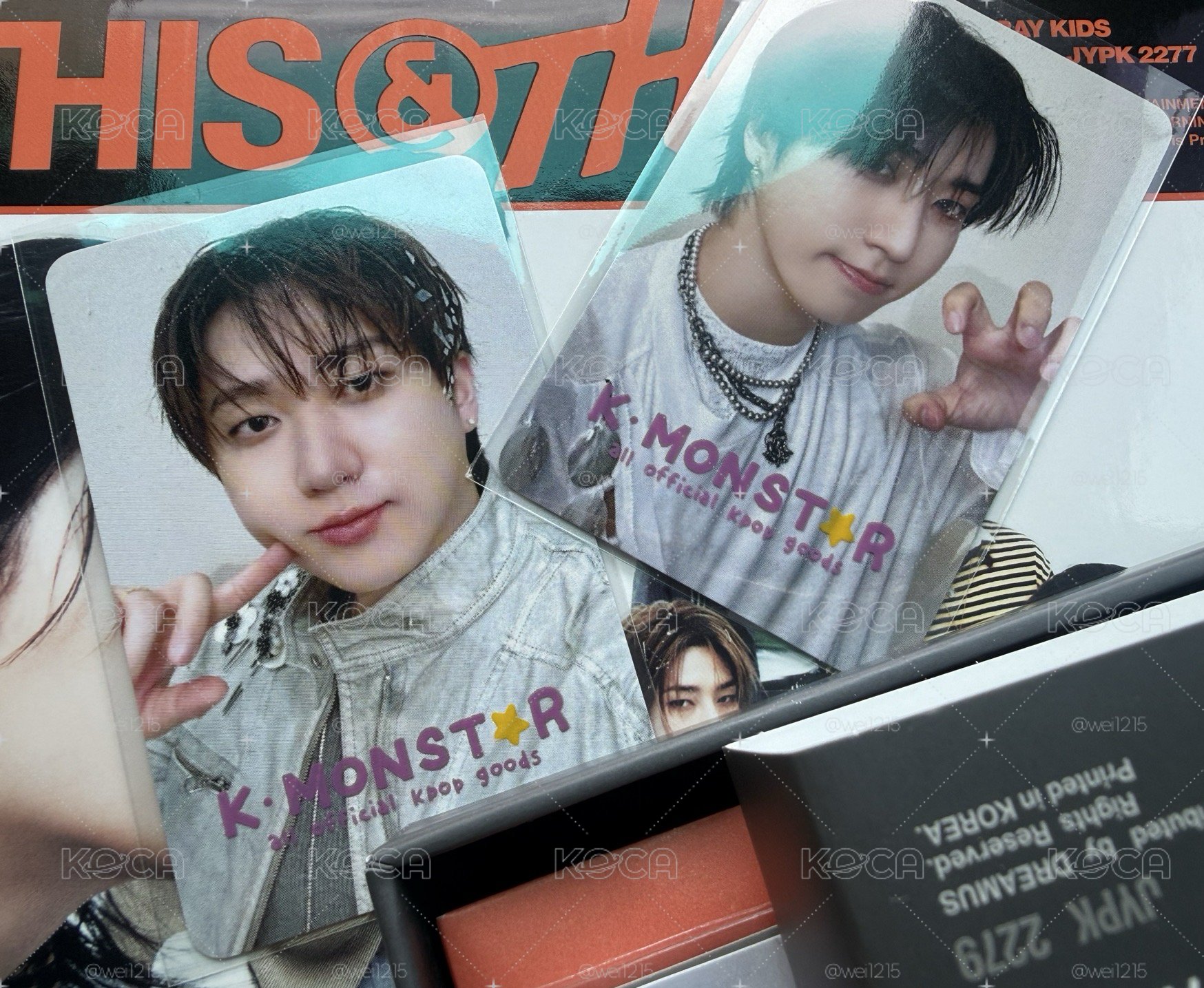 SKZ 彰+城特典*2