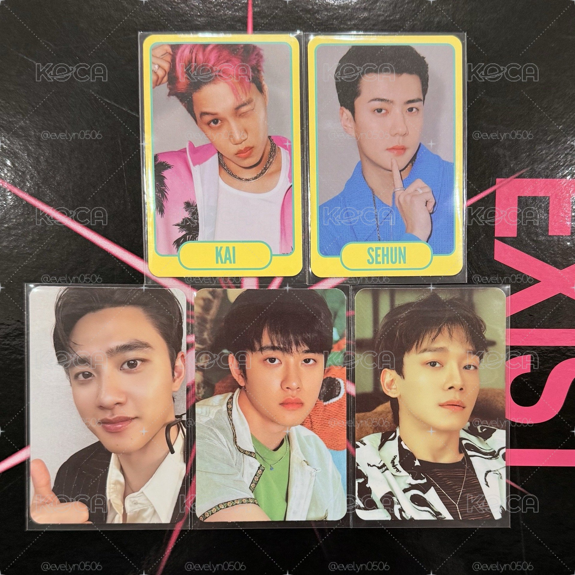 EXO EXIST 快閃店隨機卡 C版