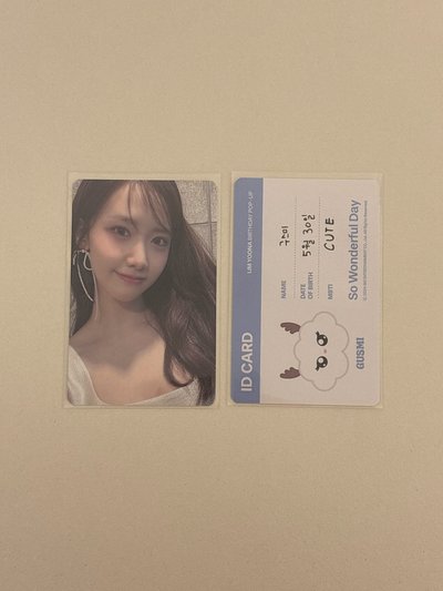 Yoona 周邊卡