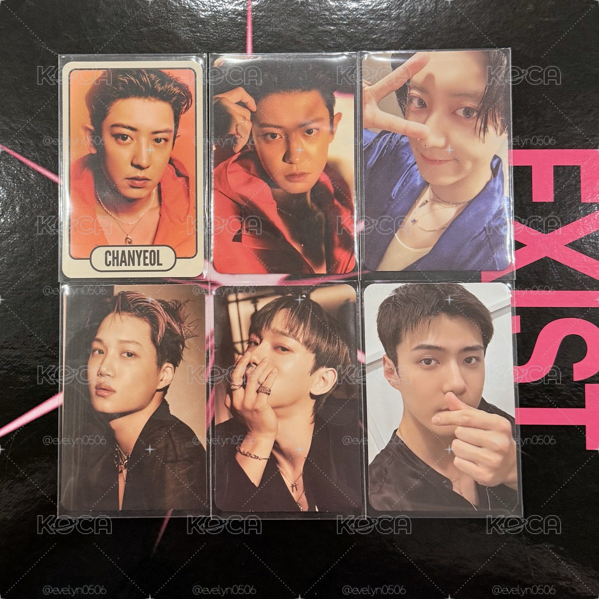 EXO EXIST 快閃店隨機卡 D版