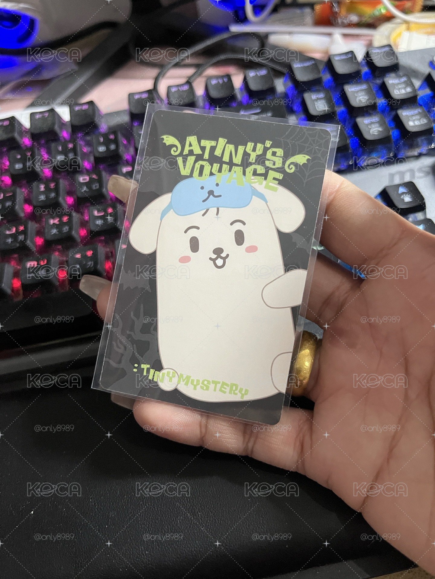 潤浩手燈包卡💗