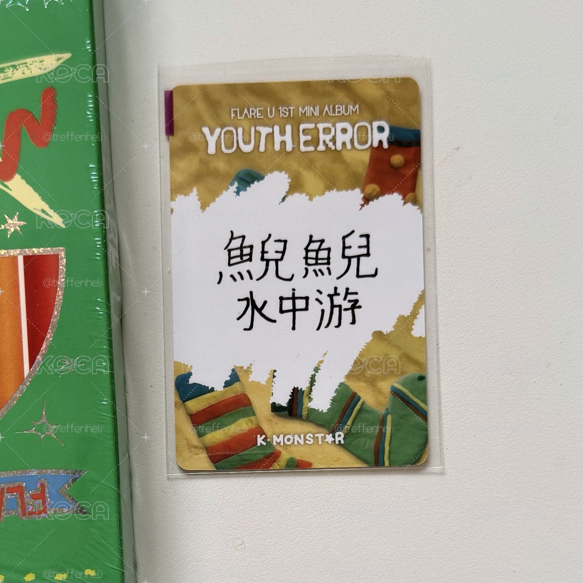 中背魚兒魚兒水中游 一卡一專