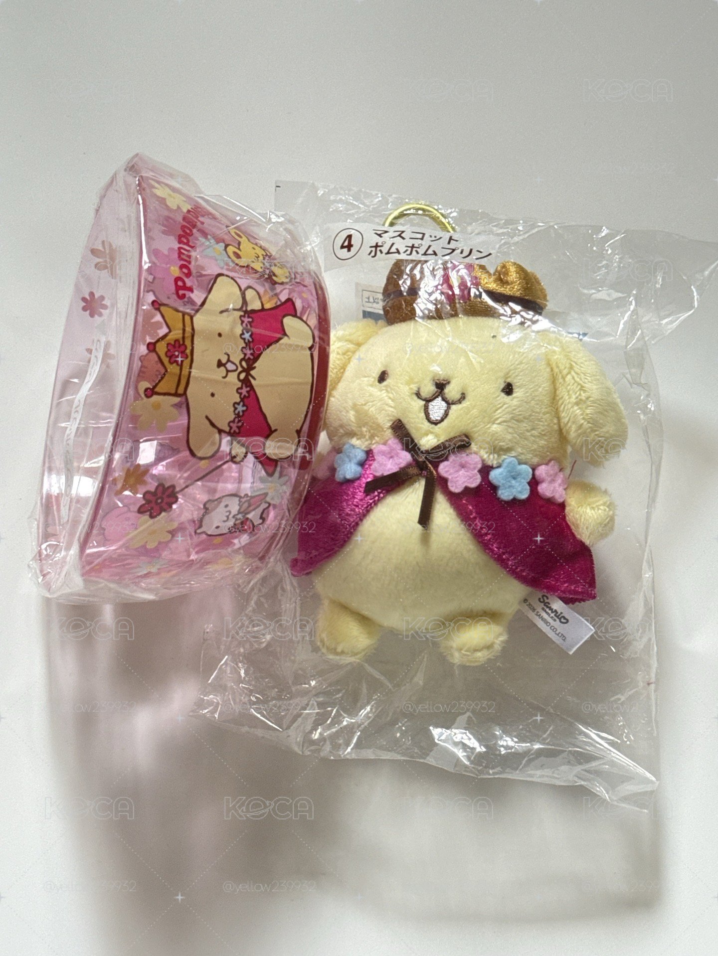 布丁狗吊飾+碗 不拆售