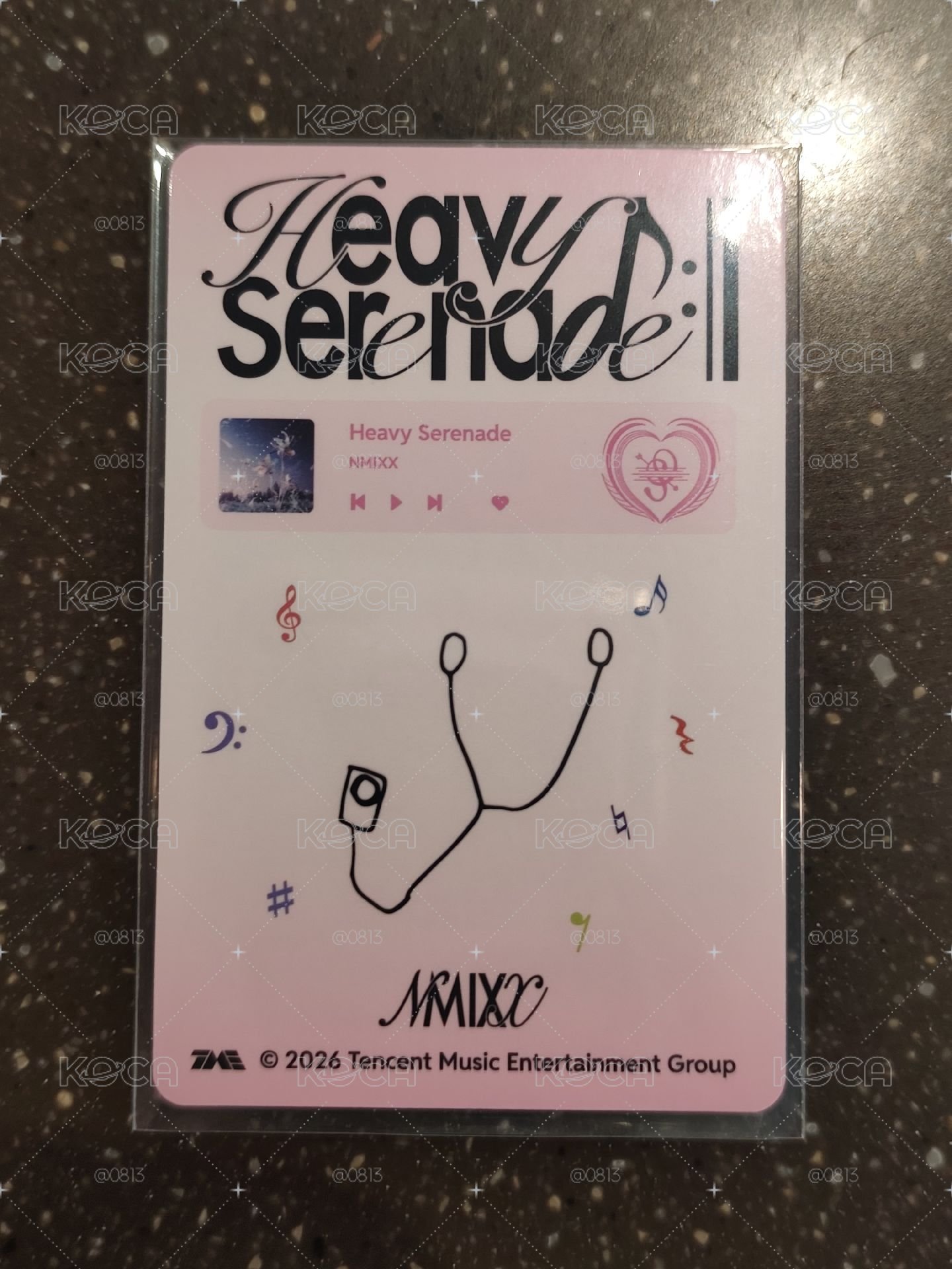 NMIXX BAE四星星光卡 手繪卡背