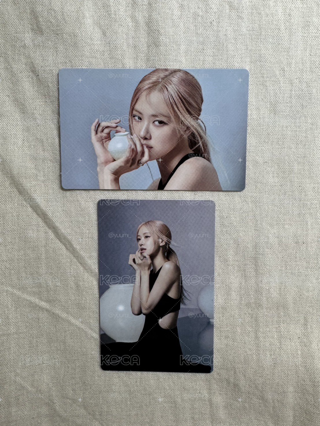 Sulwhasoo X Rosé代言卡