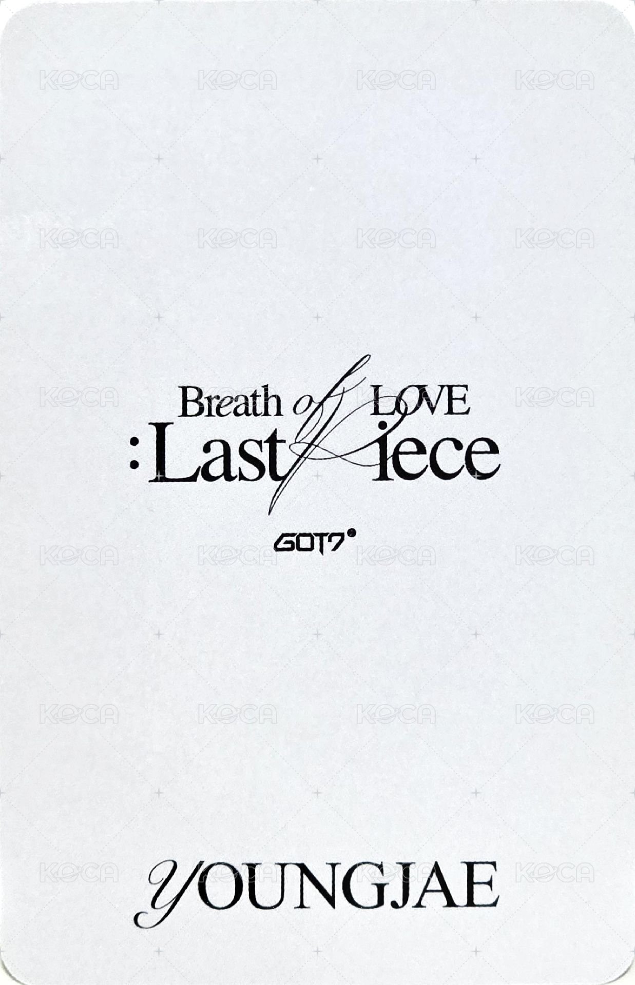Breath 專輯卡  背面