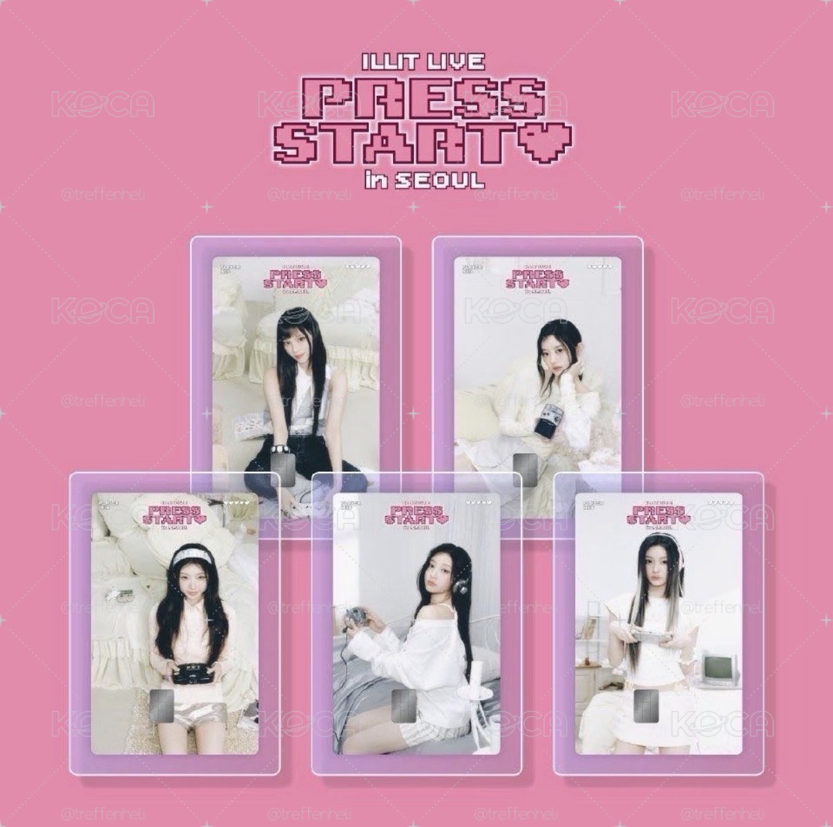 Minju PRESS START交通卡 