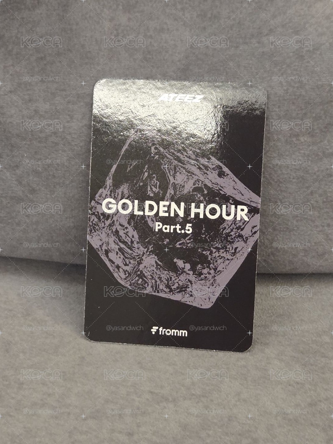 GH5 fromm DIGIPACK Unit 特典卡 捏臉 ver. YEOSANG WOOYOUNG 