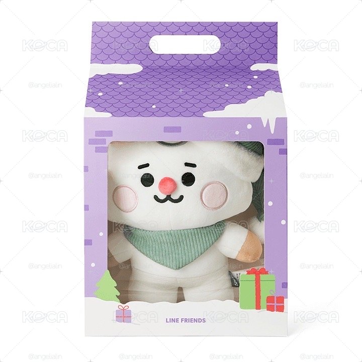 【BT21】絨毛玩偶（21聖誕節系列）RJ