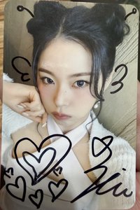 正規一 ms 簽名卡 塗鴉簽卡 pucca