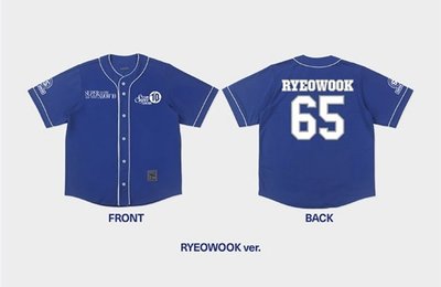 SUPER JUNIOR SS10安可球衣-厲旭Ryeowook