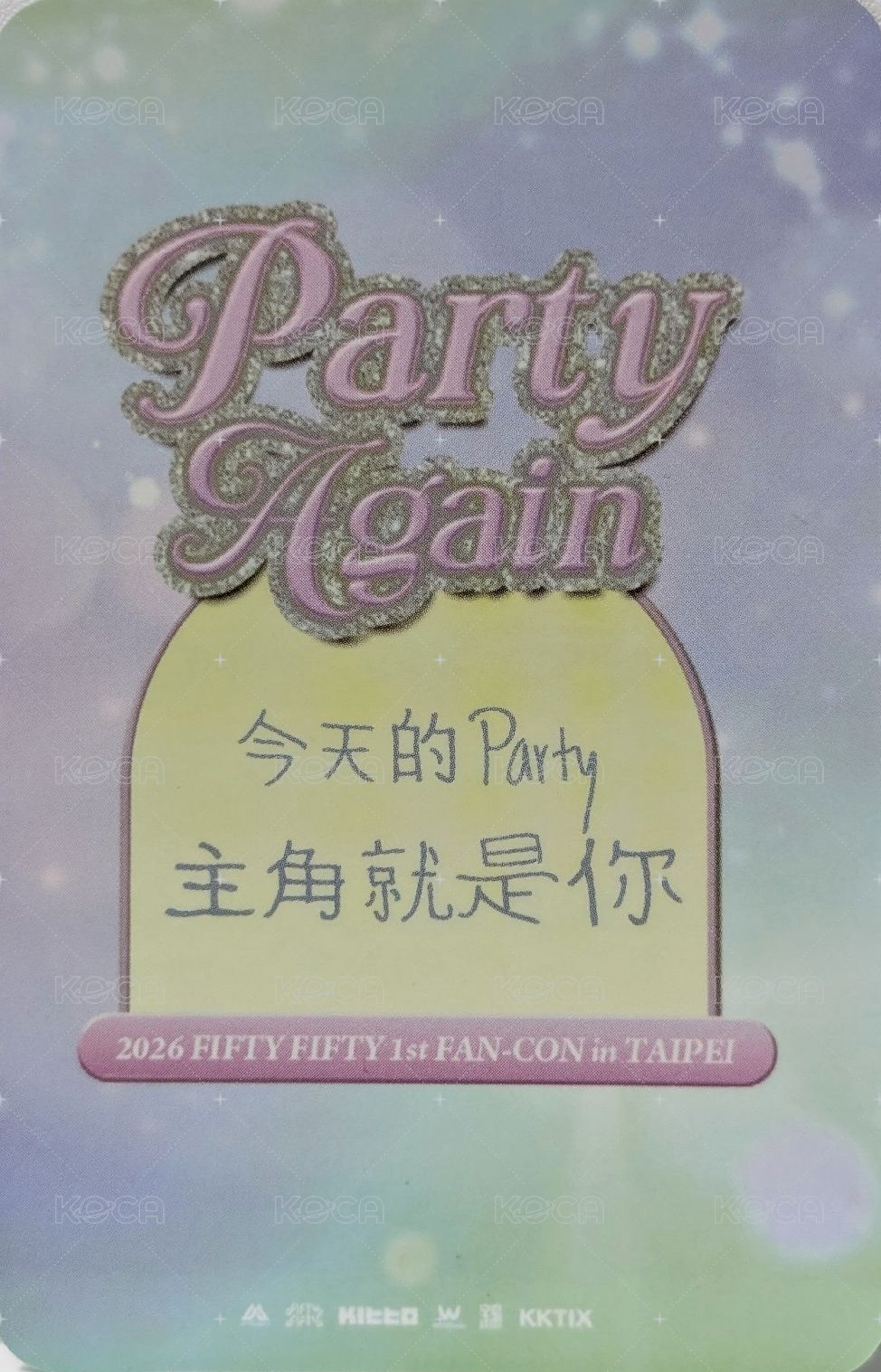 26 fc 微樂客 簽名卡  背面