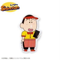 蠟筆小新×THANKYOUMART 漢堡店店員系列 貼紙 