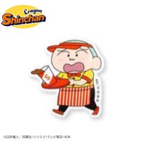 蠟筆小新×THANKYOUMART 漢堡店店員系列 貼紙 