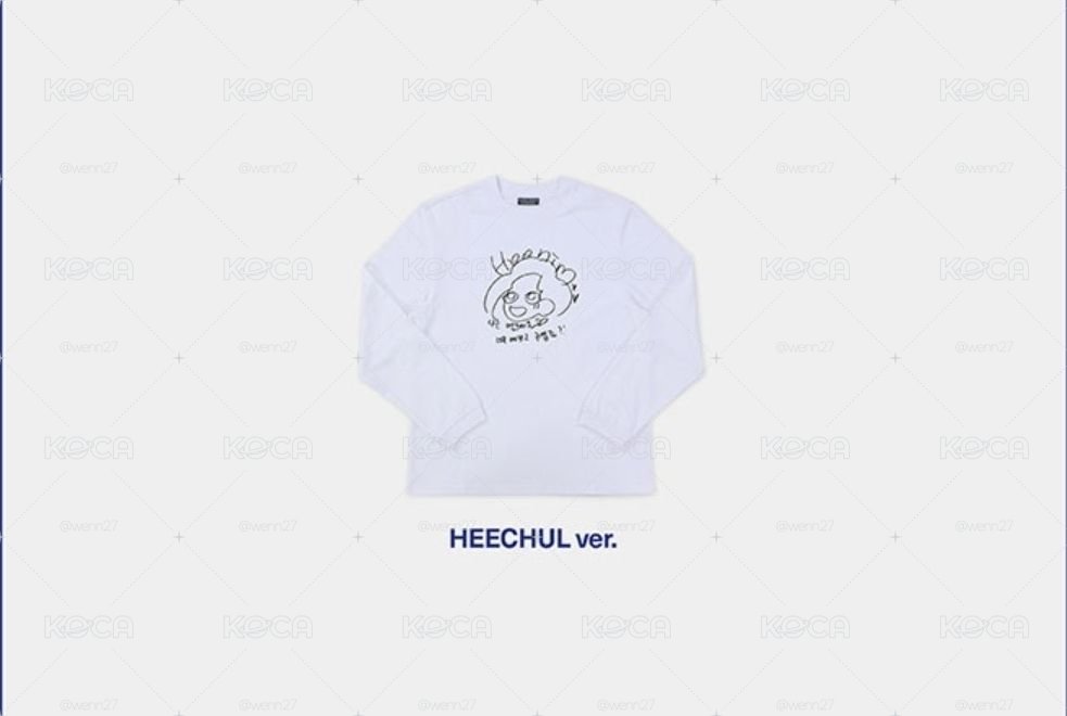 SUPER JUNIOR SS10安可場週-手繪長袖t(希澈Heechul)