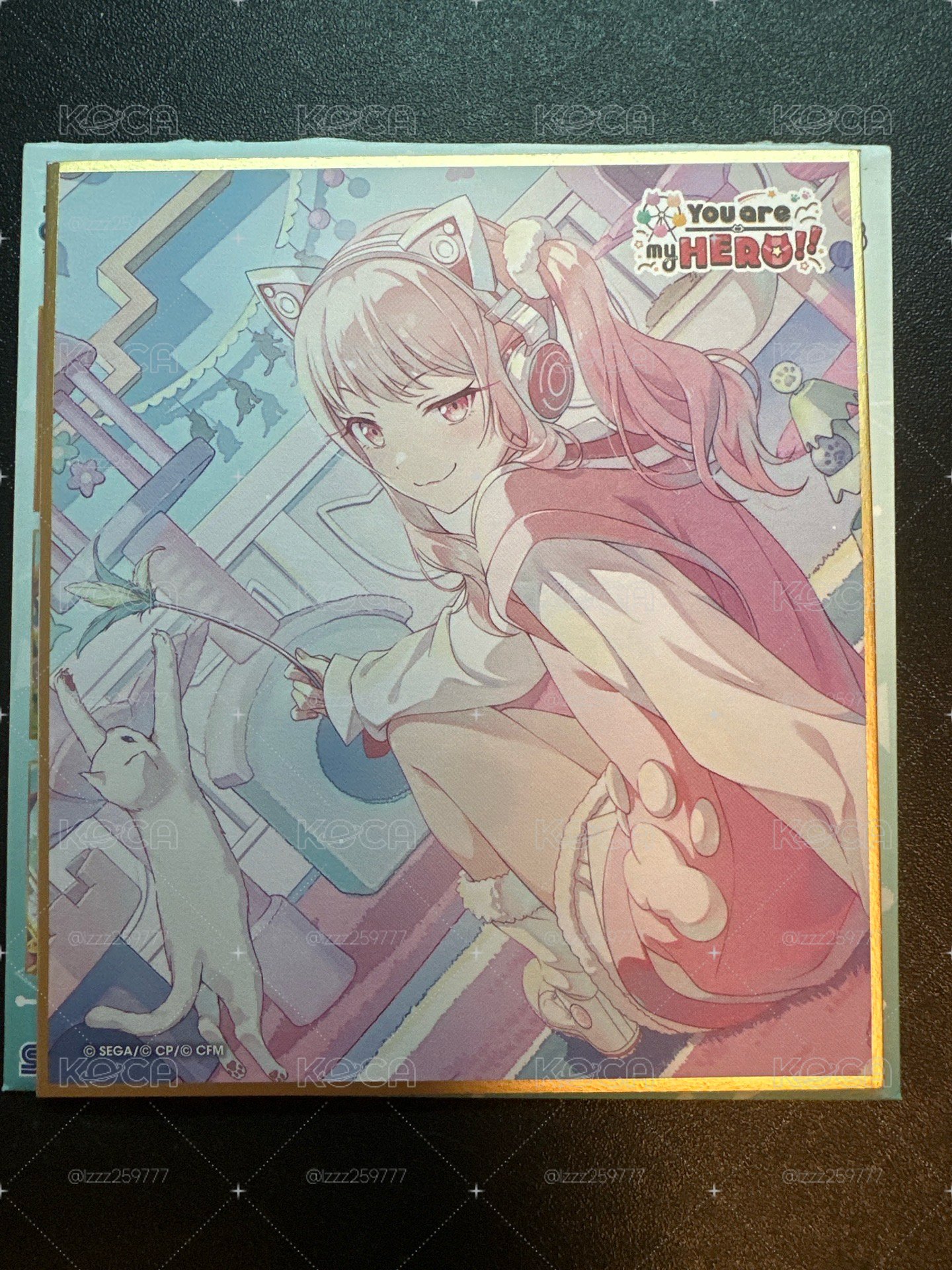 貓混 瑞希 色紙