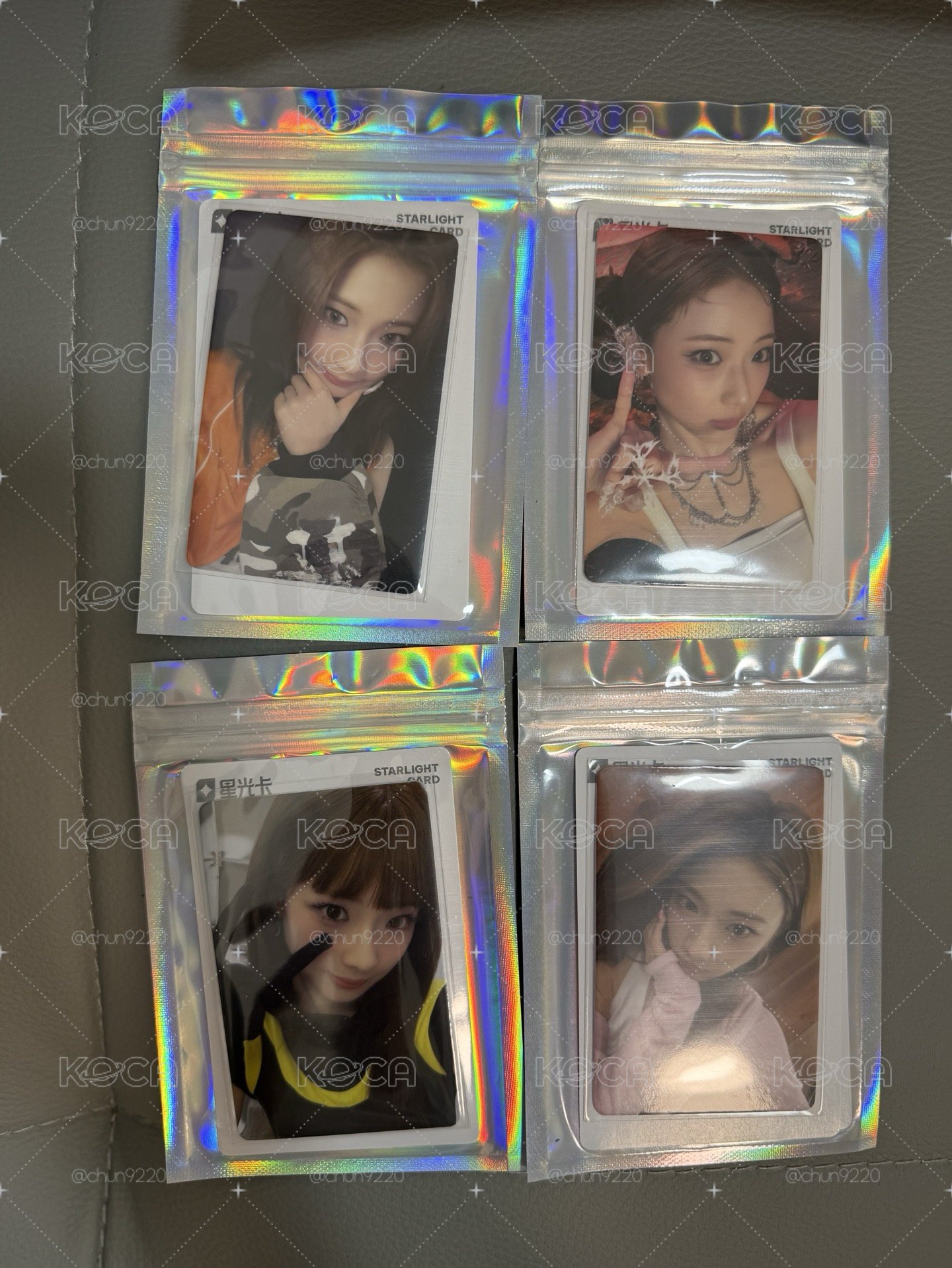 💕BABYMONSTER 露 QQ音樂 星光卡1-4星