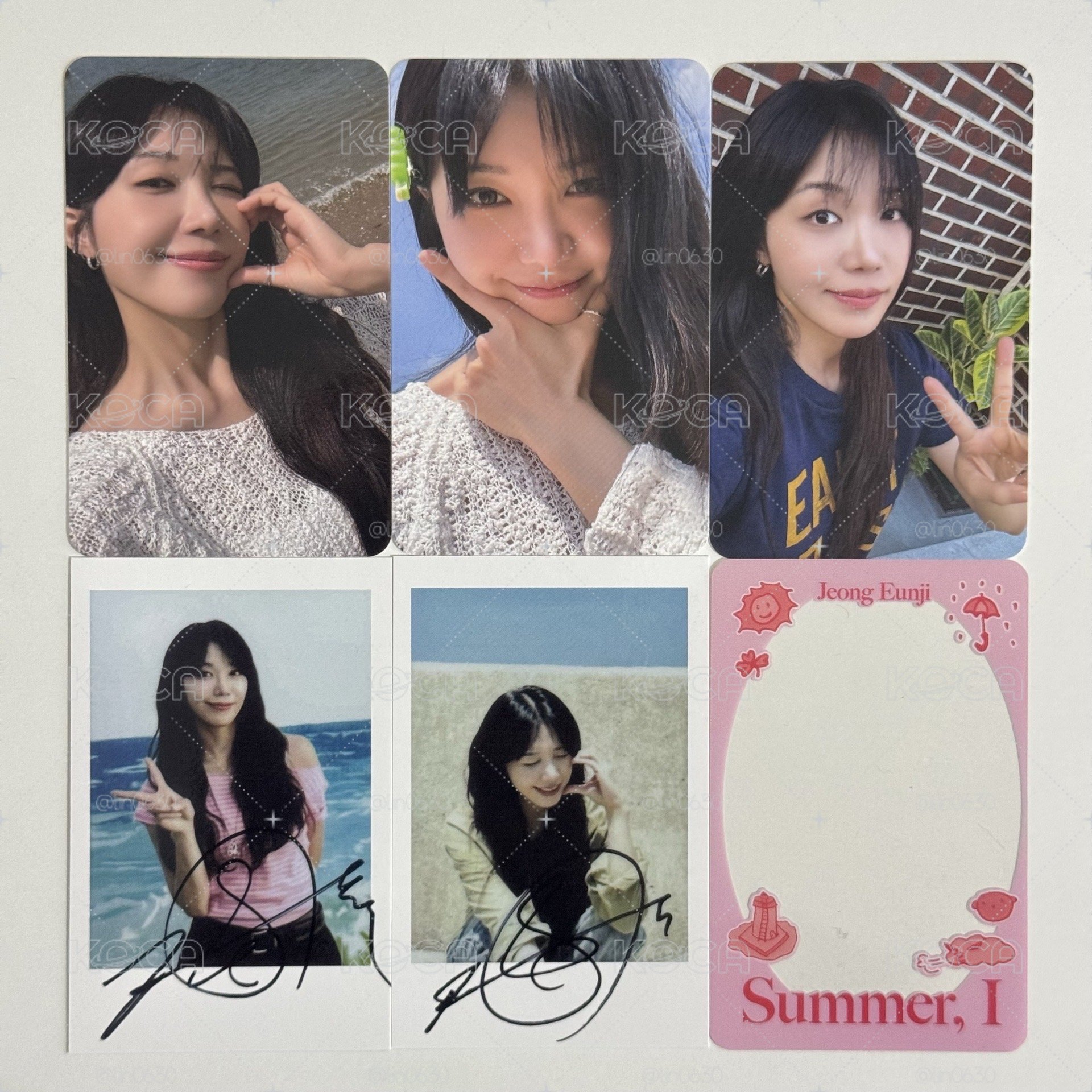 現貨 恩地 SUMMER I K4幸運卡/飲料卡/姓名貼