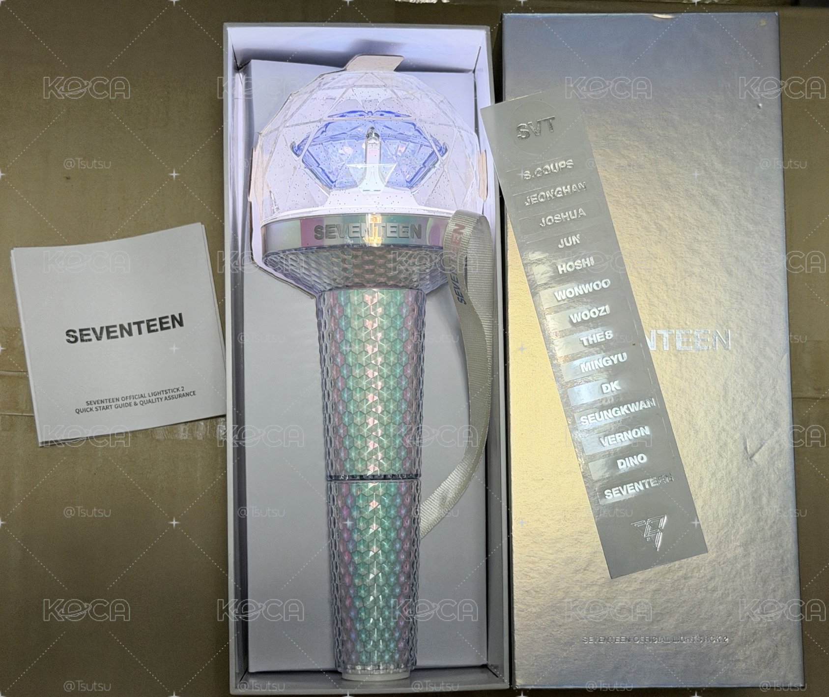 （現貨 一日內寄出）seventeen 二代 克拉棒 手燈 應援棒