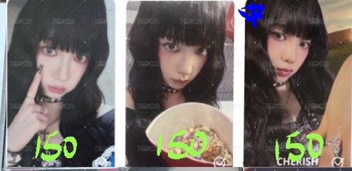 RM 卷毛柚同造型4張💜