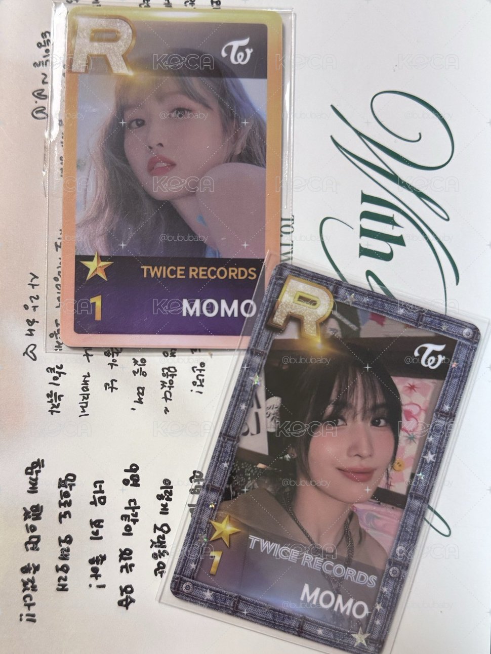 Momo八週年遊戲卡 2張