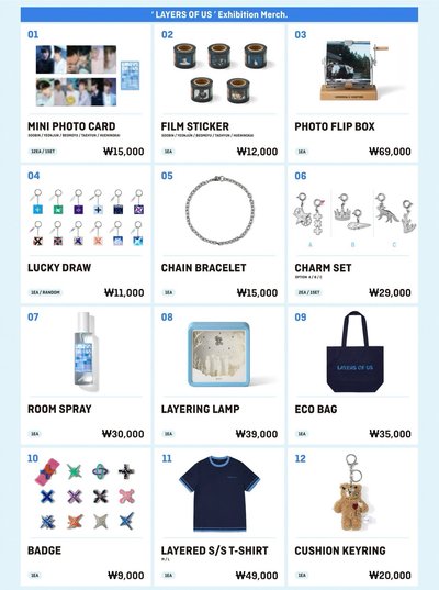 TXT LAYER OF US 展覽周邊