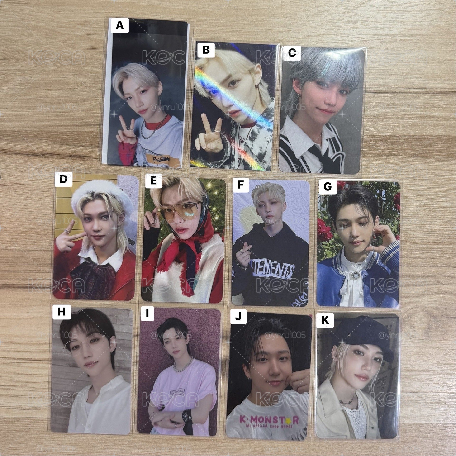 Stray Kids SKZ 特典卡 小卡 Felix