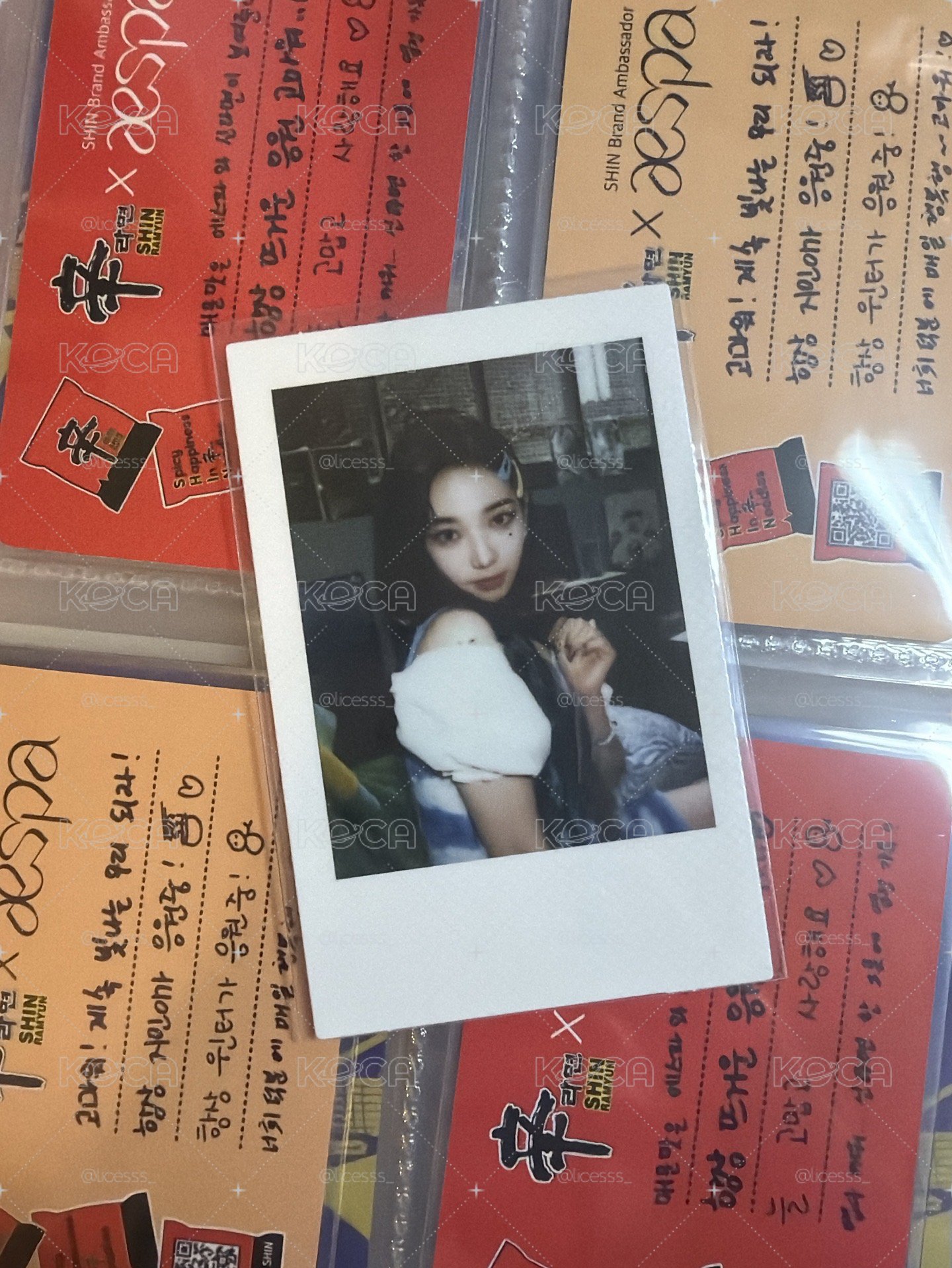 ⭐️Girls 專輯卡 R版拍立得柚
