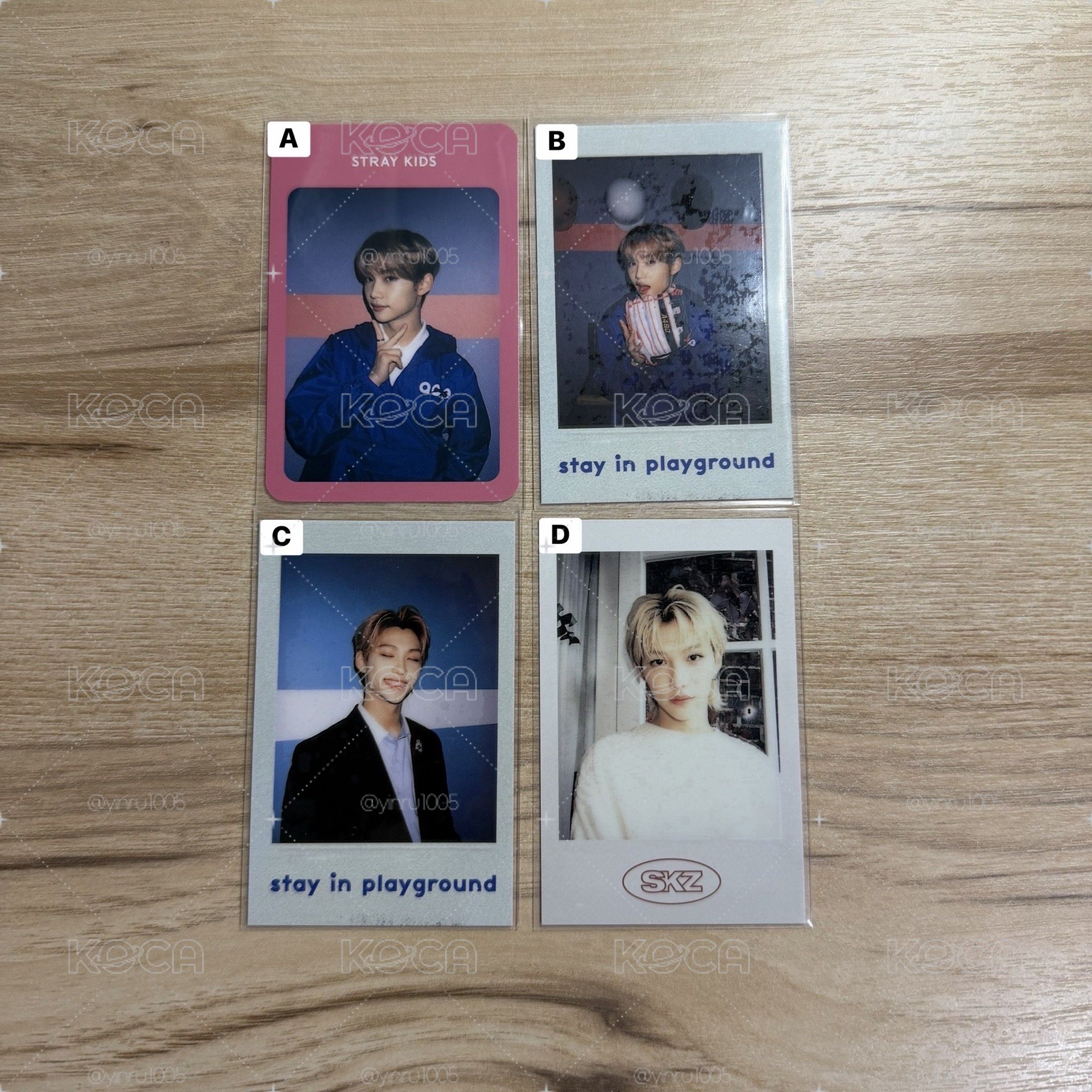 Stray Kids SKZ 操場寫真 年曆 拍立得 小卡 Felix 李龍馥