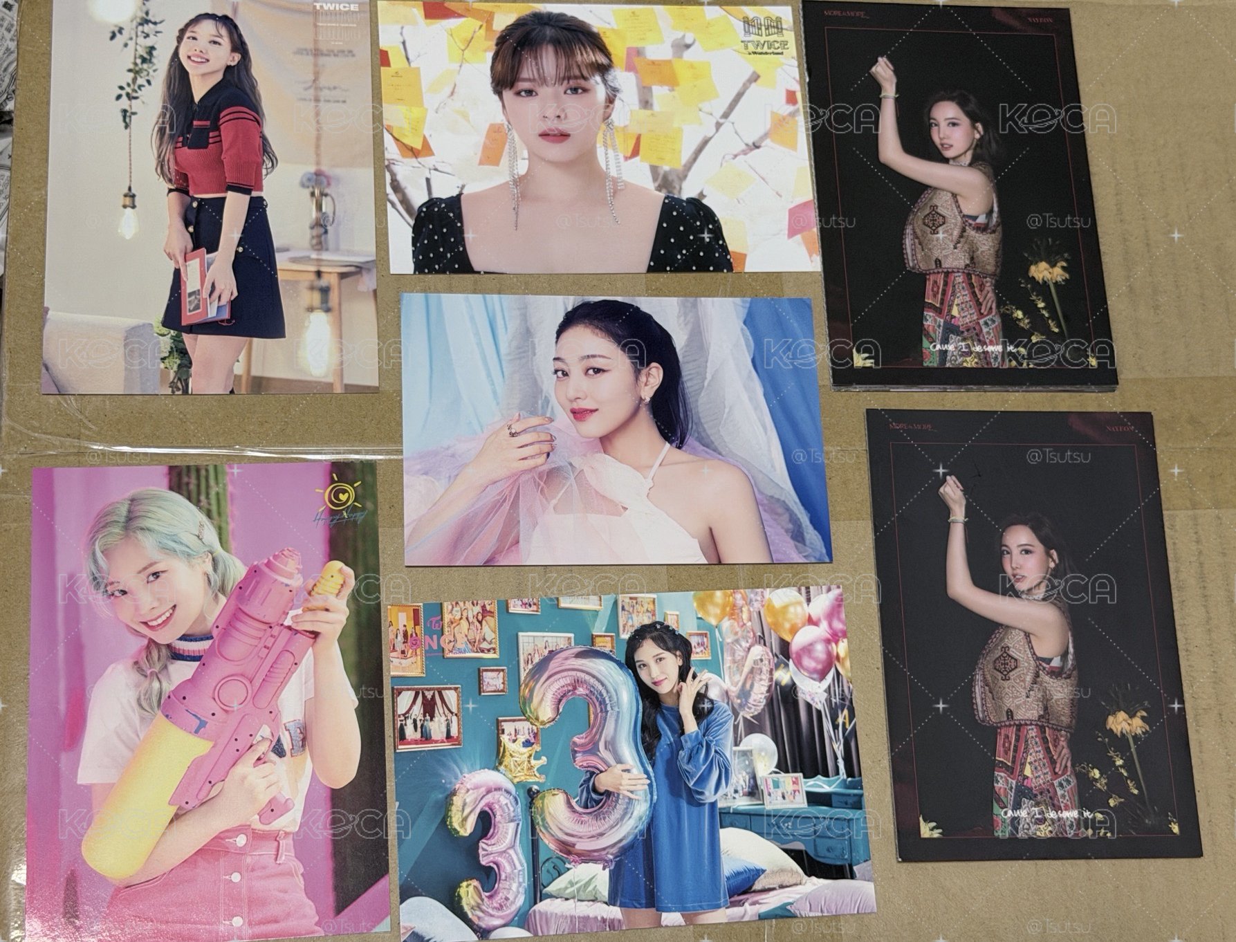 （現貨整圖出 2套風琴卡都是整套9人 一日左右寄出）Twice 日本 大卡 明信片 特典 風琴卡