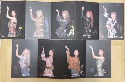 （現貨整圖出 一日左右寄出）Twice 日本 大卡 明信片 特典 風琴卡
