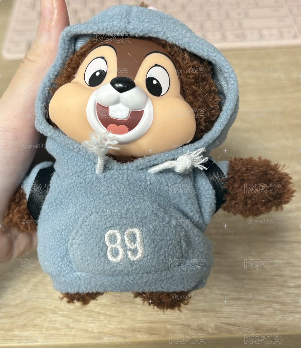 7-11 迪士尼 x Champion 搪膠絨毛玩偶掛飾