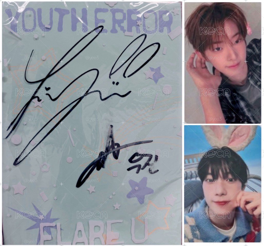YOUTH ERROR hello82 親簽專