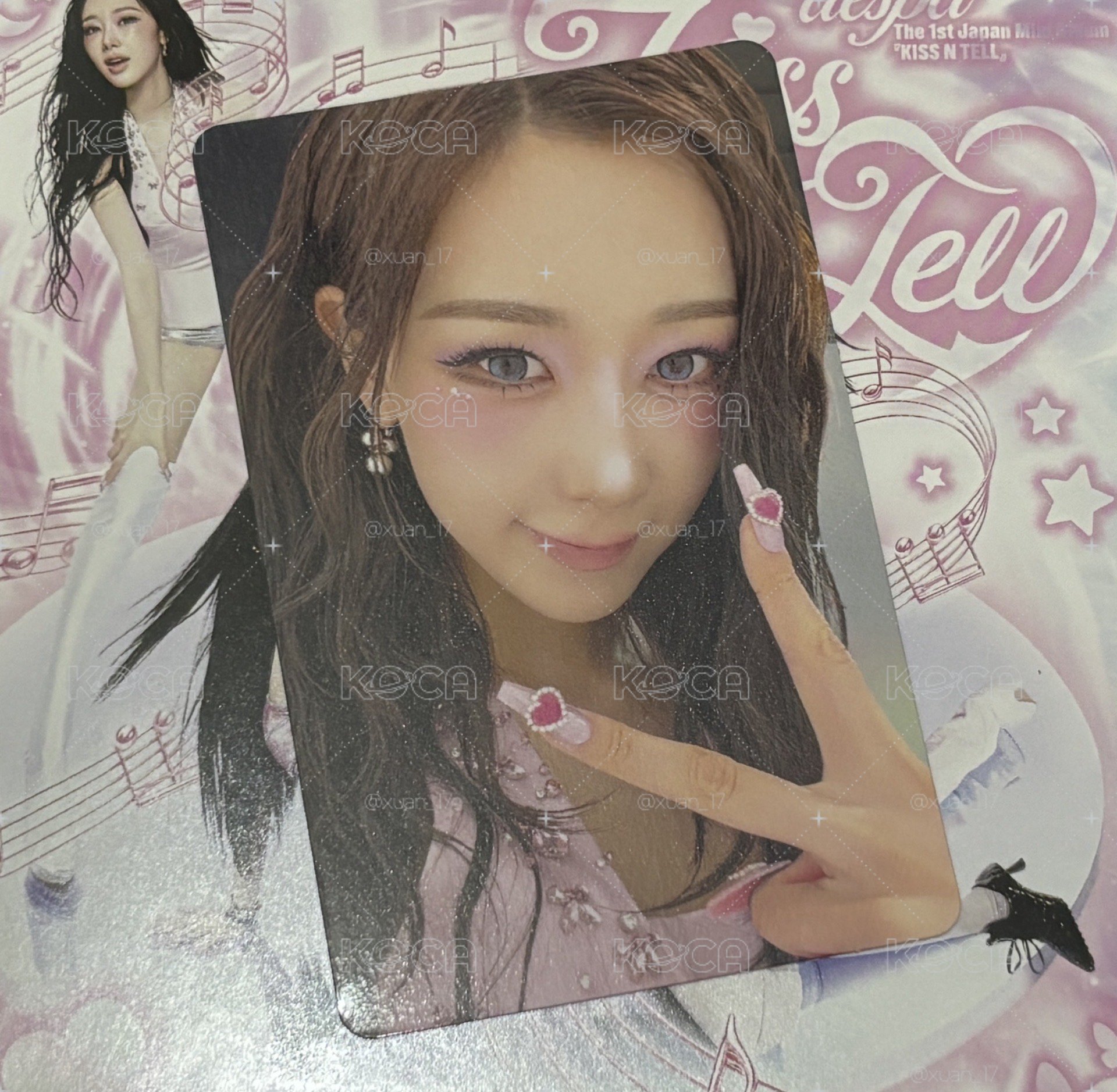 KISS N TELL KISS N TELL 專輯卡 