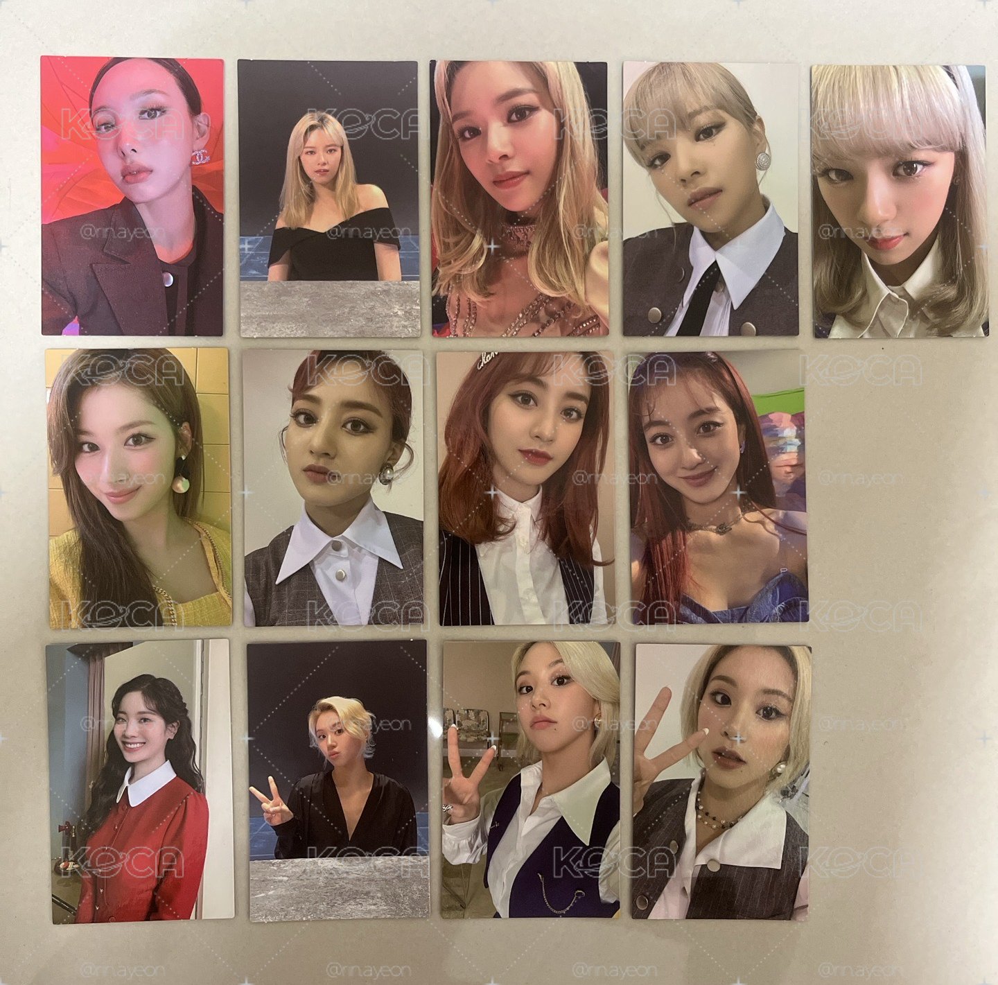 Twice 正二 專卡