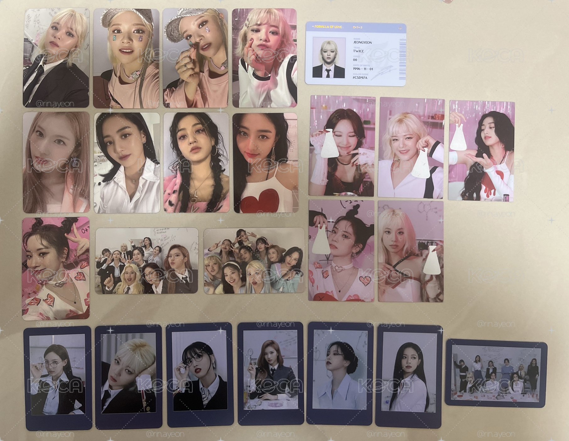 Twice 正三 專卡