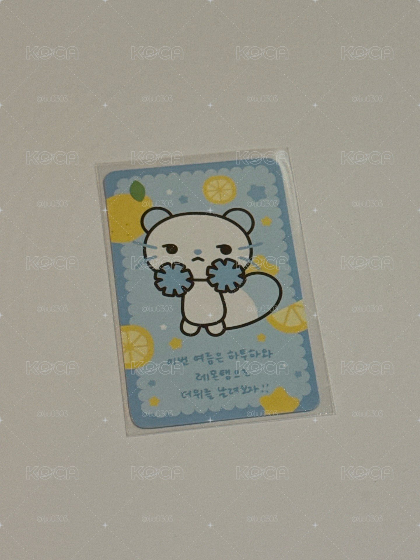現貨 Lemontang 首爾快閃 入場卡 jiwoo