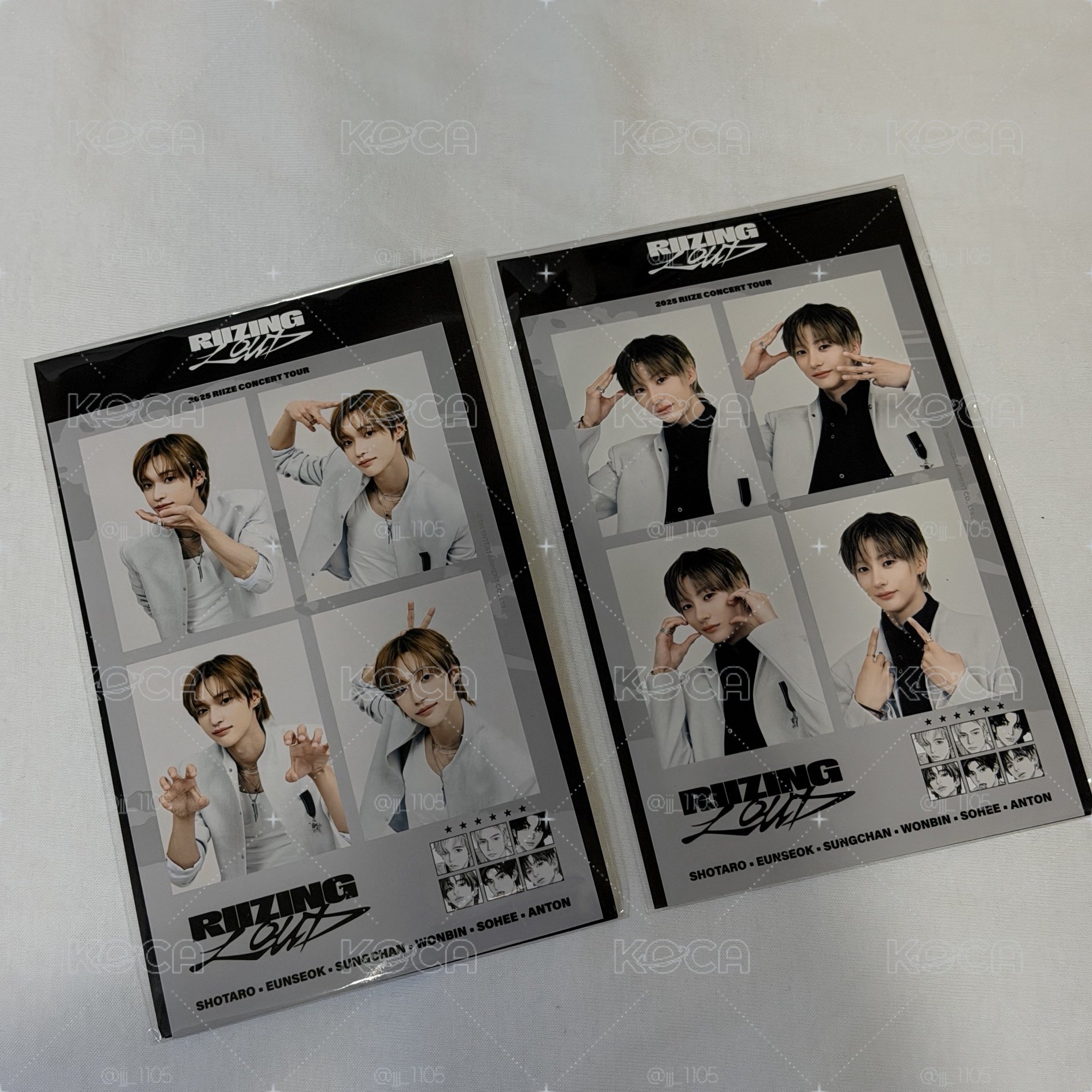 RIIZING LOUD 四宮格
