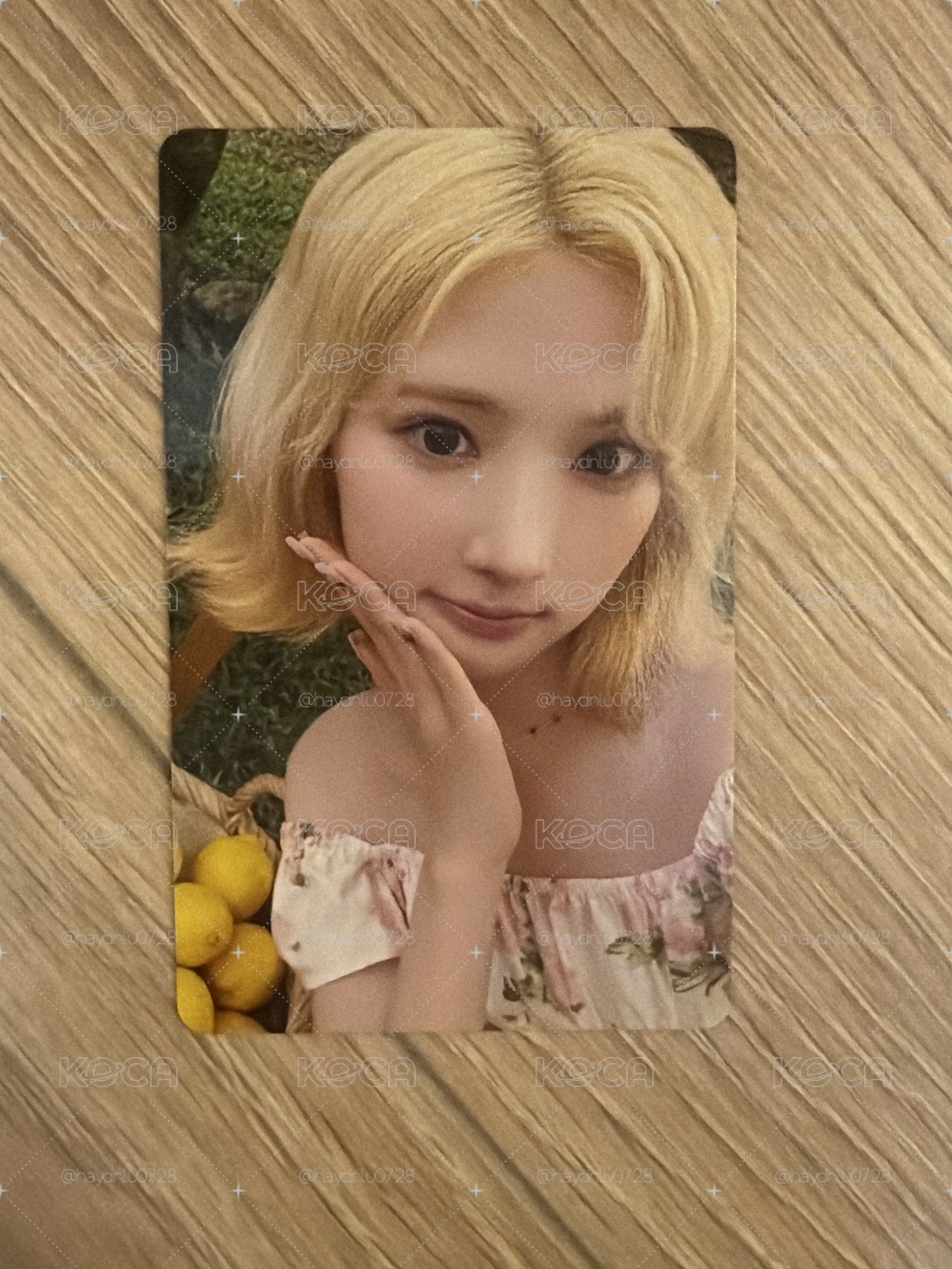 現貨當日出貨/迷二 ec board 塔店 hmv 特典卡 Jiwoo