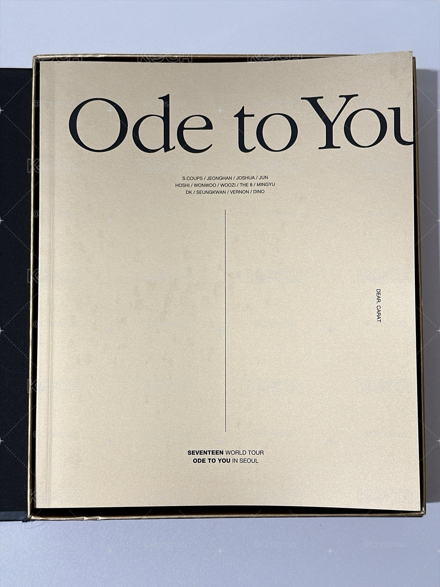 【Seventeen】Ode to You回憶錄