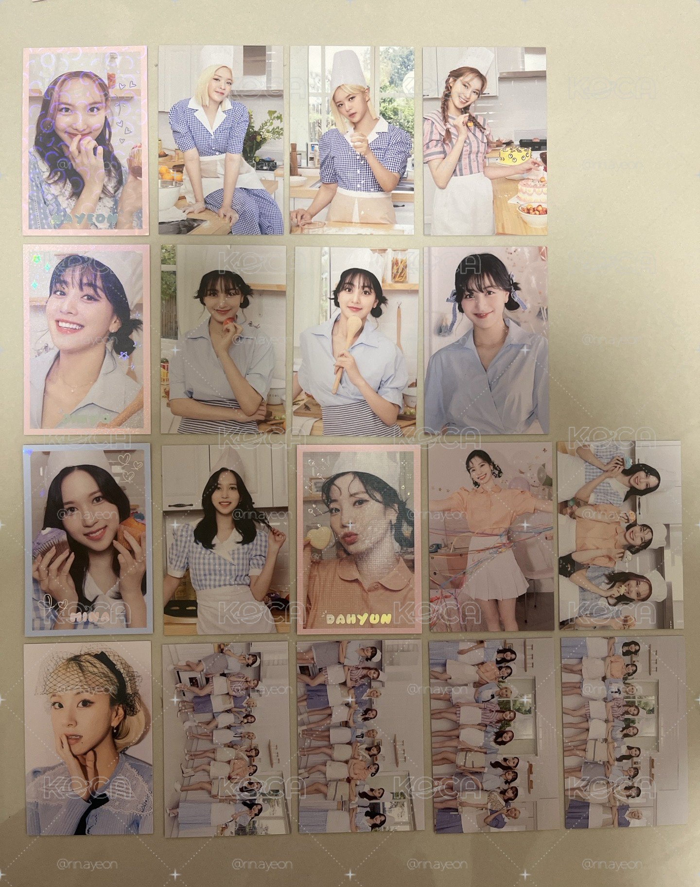 Twice 六週年 隨機小卡