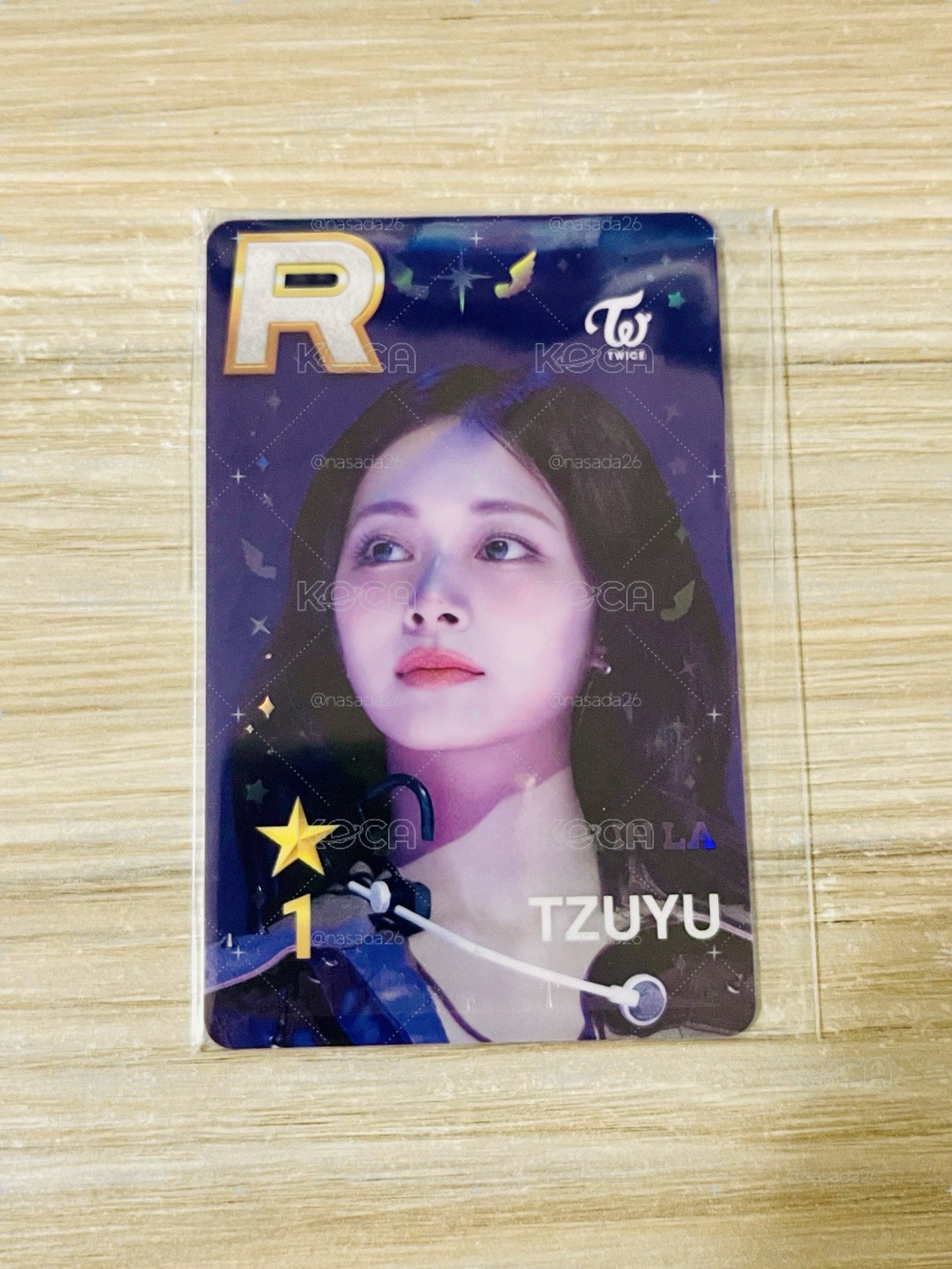 TWICE SUPERSTAR LA Tzuyu 子瑜遊戲卡 