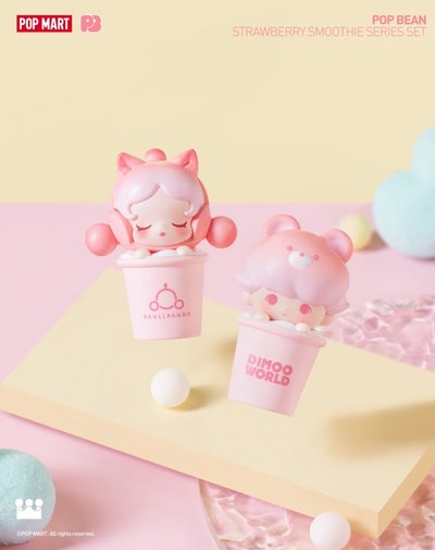 泡泡瑪特 Dimoo Molly 台灣限定萌粒 草莓奶昔 單賣
