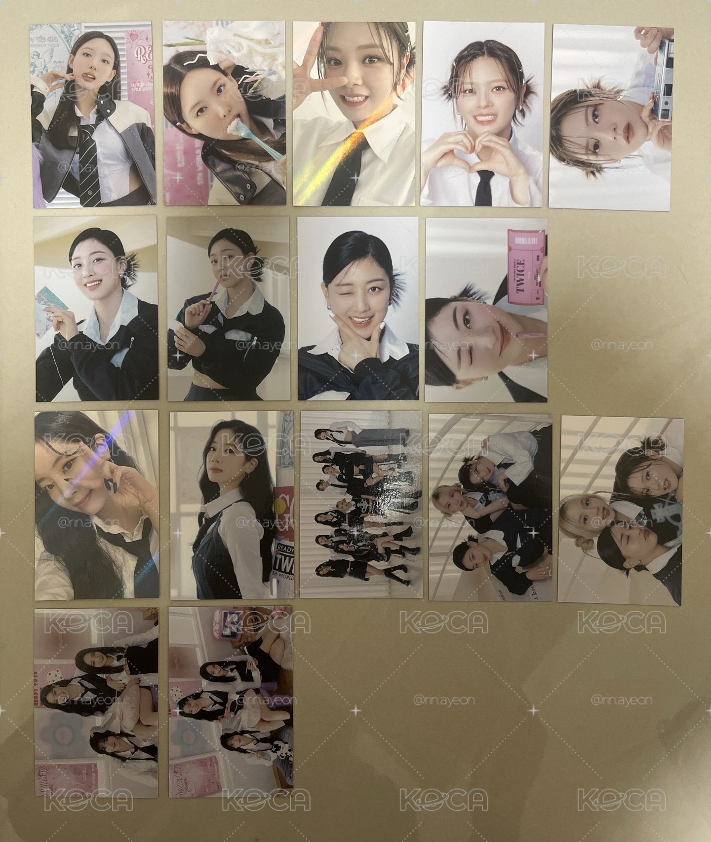 Twice 五巡 隨機小卡