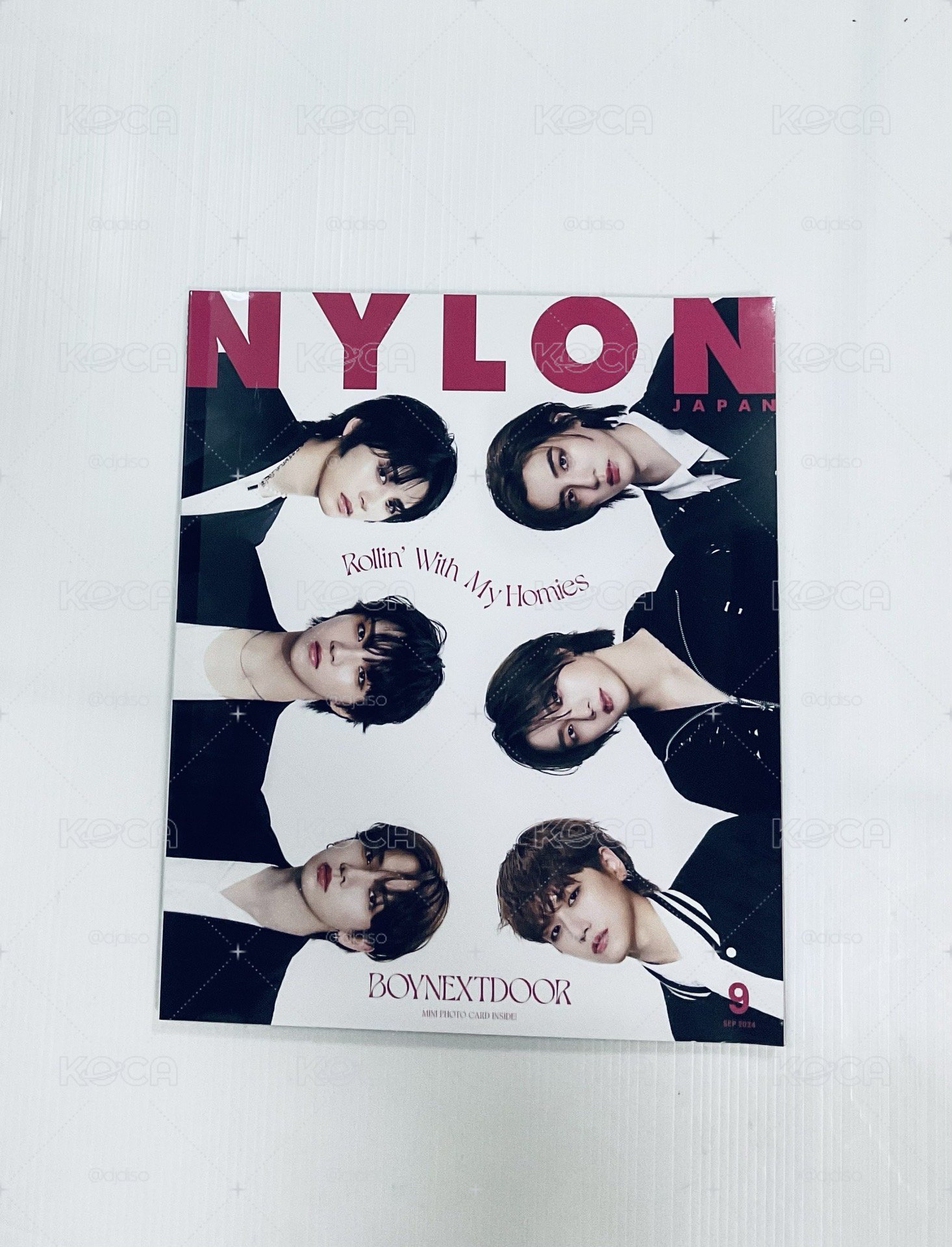 BOYNEXTDOOR Nylon 雜誌 含附錄卡