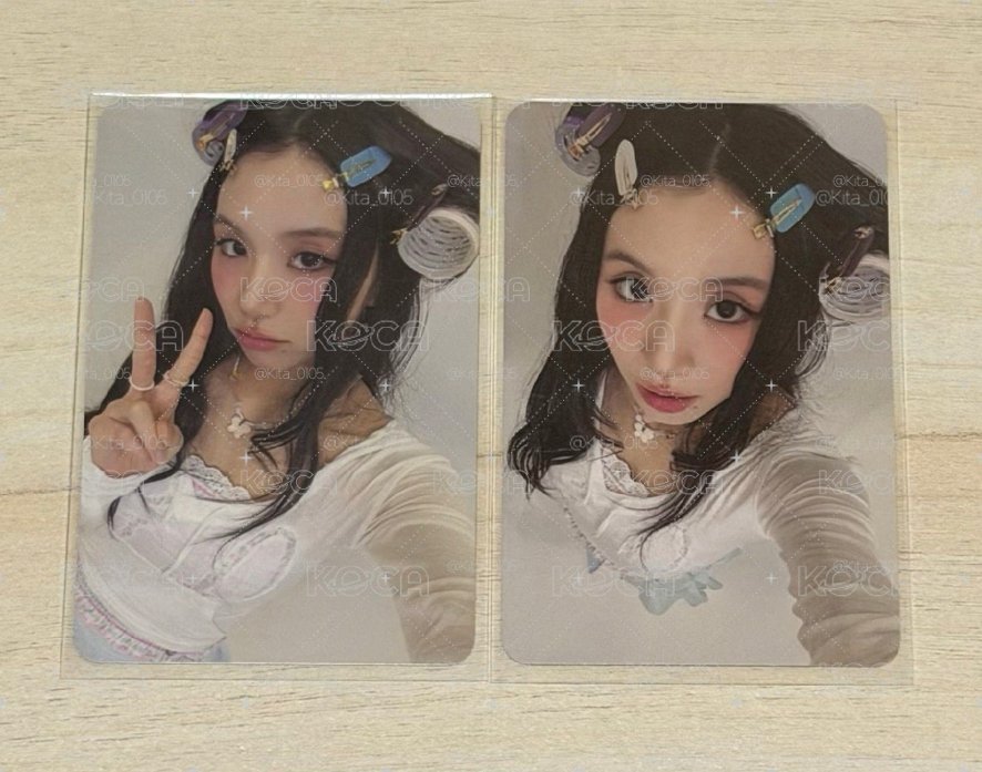 彩瑛專輯卡兩張