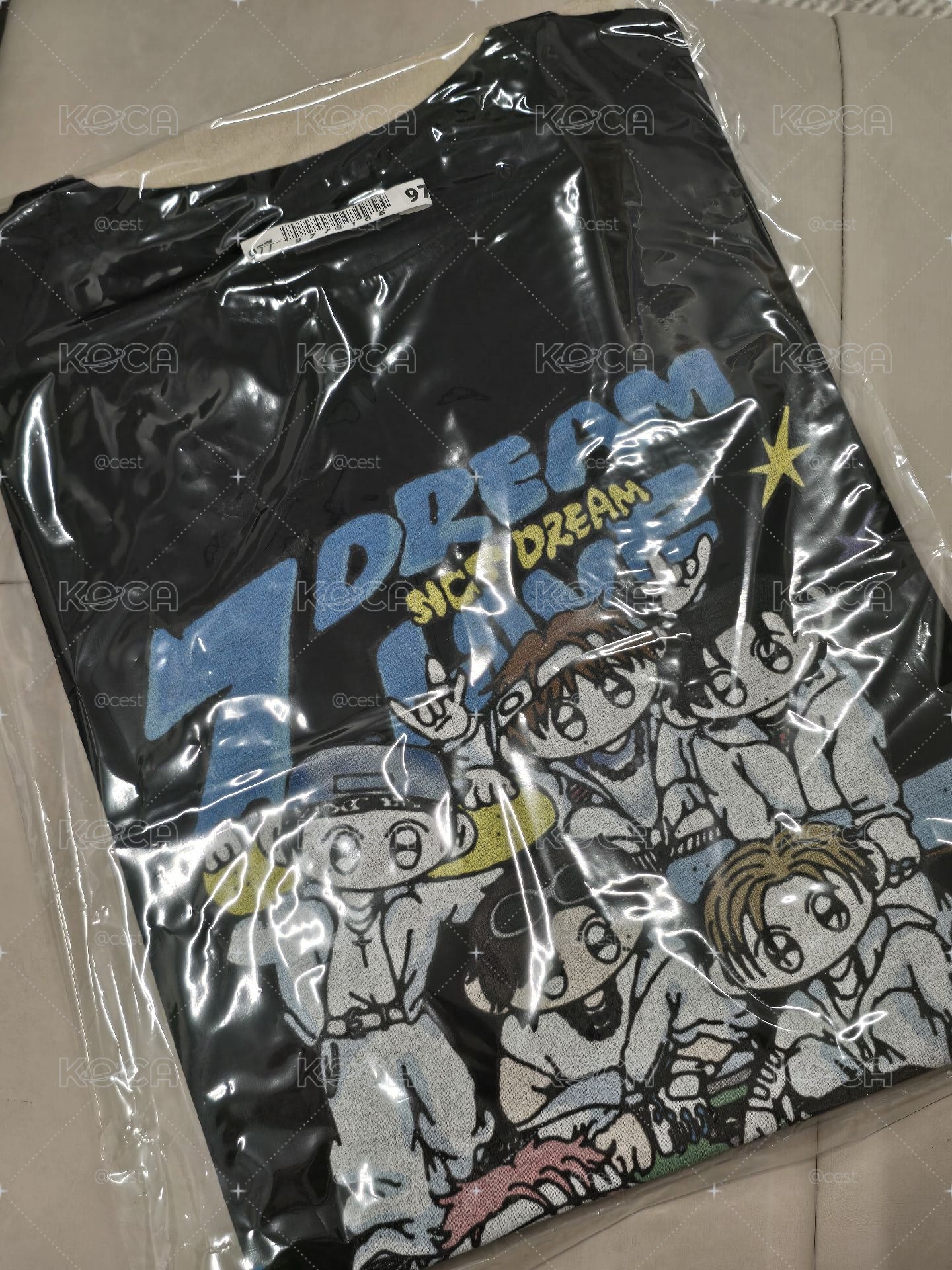 NCT DREAM TIME RIDERS 快閃店周邊  BTTF T-SHIRT
