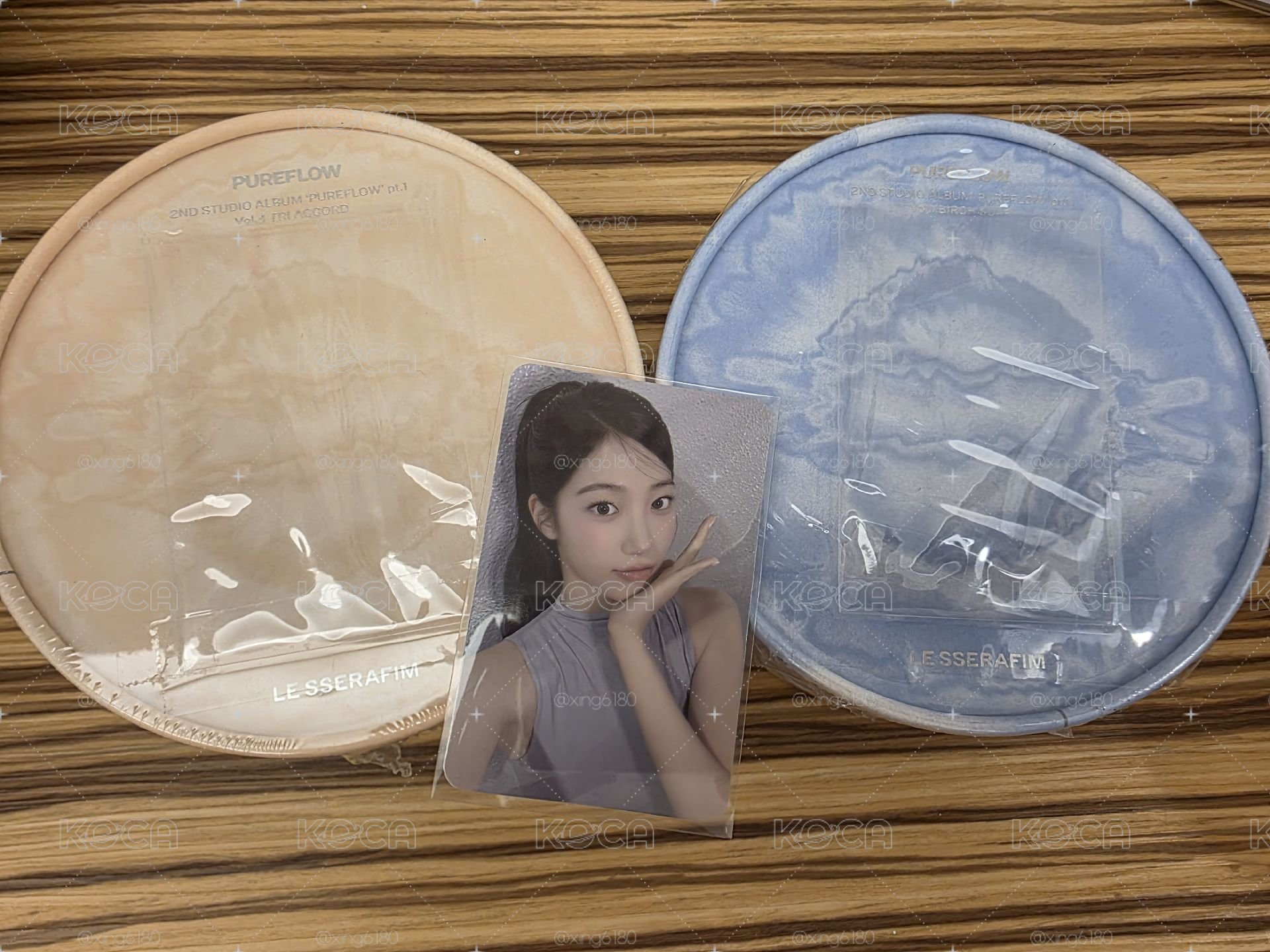 現貨速出 Lesserafim PUREFLOW 711特典 葉
